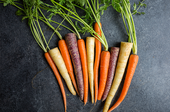 Heckers Garden Centre Rainbow Carrots tasty winter veggies